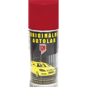 Autolak Kwasny Auto-K Color Škoda, originální autolak ve spreji, 8193 červeň ohnivá, 150 ml