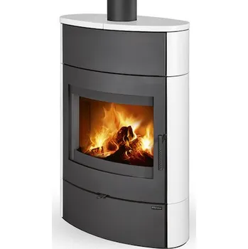 Krbová kamna Romotop Navia H keramika bílá matná 90901