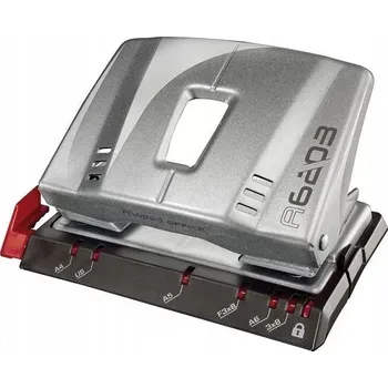 Děrovačka Kancelářská děrovačka Maped, odstíny šedé a stříbrná