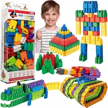 ostatní stavebnice Stavebnice Malých géniů cihly 150 dílů Askato 3+