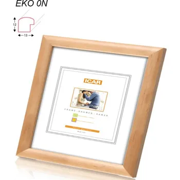 Rám na obraz Rámeček dřevěný icar EKO 0N 15x15 cm přírodní r090036
