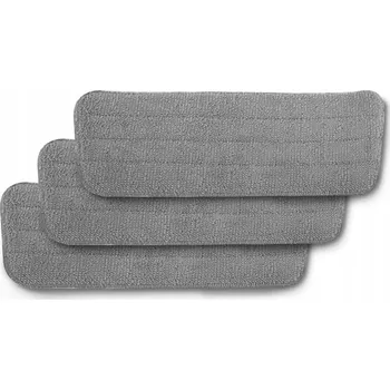 Elektrický zubní kartáček NÁHRADNÍ MOP HLAVICE Z MIKROVLÁKNA UNIVERZÁLNÍ PRO EHS003 3KS