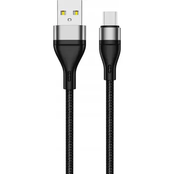 Datový kabel Kabel Jellico USB - microUSB typ B 1 m černý
