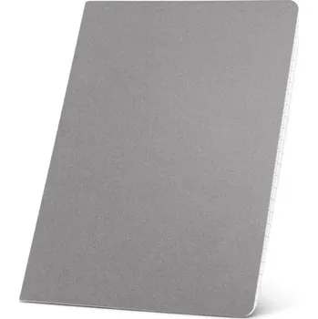 Samolepící bloček ECOWN. Poznámkový blok A5 s linkovanými listy - Šedá