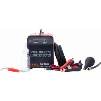 Sada nářadí Kraft&Dele KD3522, generátor kouře pro zkoušení těsnosti 12V | průtok 18 l/min, 30 ml nádržka