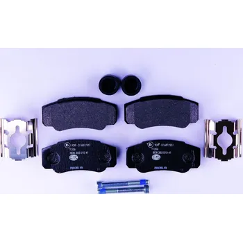 Brzdová destička Sada brzdových destiček, kotoučová brzda HELLA 8DB 355 010-411