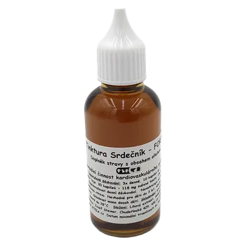 Přírodní produkt STEZA - Tinktura Srdečník - FORTE 50 ml. (Srdečník tinktura)
