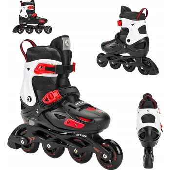 Kolečkové brusle Dětské Kolečkové Brusle ATTABO APX černé 31 - 35