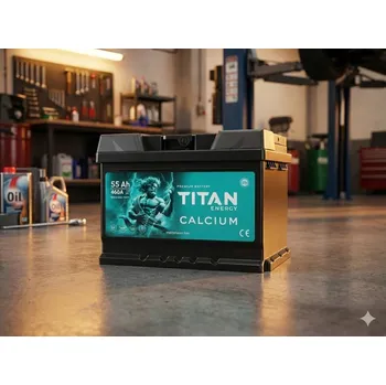 Autobaterie Autobaterie Titan Energy, 55Ah, 12V, 460A TI5519