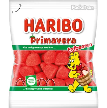 Cukrovinka CZ distribuce HARIBO Primavera jahody 100 g