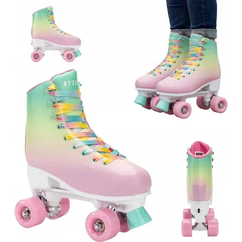 Kolečkové brusle Dámské Kolečkové Brusle ATTABO Aquatica 39-42 Kolečka 82A 54 mm Ložiska ABEC-5