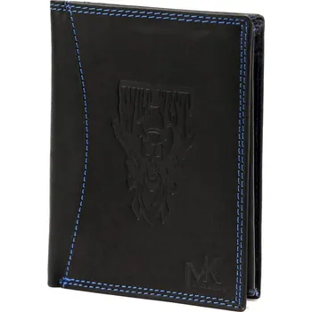 Peněženka Pánská peněženka Money Kepper CDD 5601 WILD WEST černá, modrá