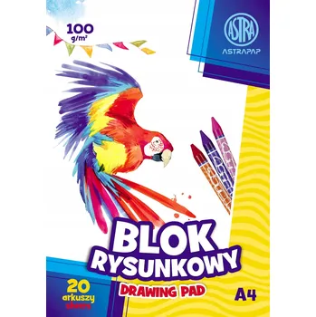 Astra blok na kreslení bílý A4 20 listů 100 g/m2