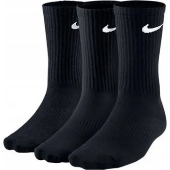 Pánské ponožky Ponožky Nike bavlněné černé 38-42 3 ks sada