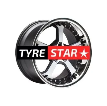 Disk Keskin KT10 9,5x18 5x120 ET20 BLACK FRONT LIP POLISH