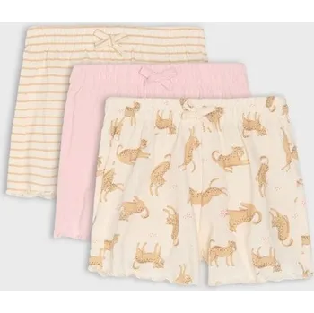 Sinsay - Sada 3 kraťas - vícebarevná - 222EB-MLC - 222EB-MLC-134