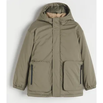 Reserved - Bunda 2v1 - hnědozelená - 8216X-78X - 8216X-78X-164