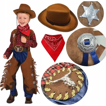 Karnevalový kostým Kostým Kovboj Rubie's vel. 110-116