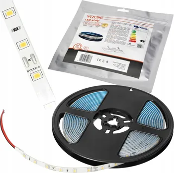 LED osvětlení LED pásek 12V, 2835, 60 LED/m, 4,8W/m, IP63, 4000K, 5m, včetně LED ovladače