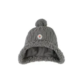 Kojenecká čepice LODGER Hřejivá čepice Hatter Empire Fleece Sharkskin Vel. 1 - 2 roky