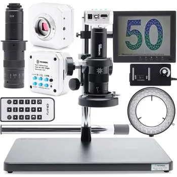 DIGITÁLNÍ MIKROSKOP PRO PÁJENÍ, ŠPERKAŘSTVÍ, KAMERA, DISPLEJ, DRŽÁK, OSVĚTLENÍ