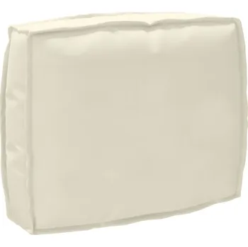 Polštář vidaXL Polštář Krémová 50 x 40 x 12 cm Oxford látka [42001460]