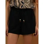 Sinsay - Kraťasy s příměsí viskózy - černá - 4243Z-99X - 4243Z-99X-XS