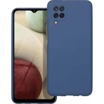 Pouzdro na mobilní telefon OEM Pouzdro Forcell SILICONE LITE SAMSUNG Galaxy A12 modré