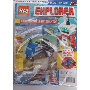 Pohádka kolektiv autorů Lego Explorer 6/2023 s dárkem 11975 Stav: nová