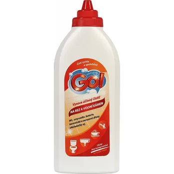 WC čistič GO! Na rez a vodní kámen 500ml