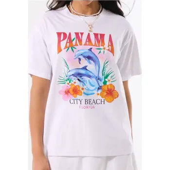 Sinsay - Tričko s potiskem - bílá - 509DY-00X - 509DY-00X-S