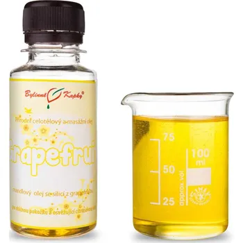 Bylinné kapky s.r.o. Grapefruit (grep) - masážní olej celotělový 100ml | Bylinné kapky