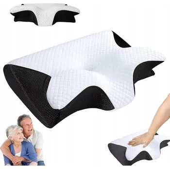 Polštář POLŠTÁŘ Z PAMĚŤOVÉ PĚNY, ERGONOMICKÝ POLŠTÁŘ NA SPANÍ