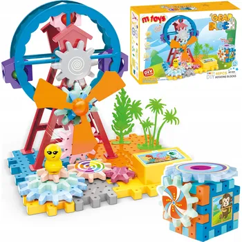 ostatní stavebnice STAVEBNICE KREATIVNÍ POHYBLIVÉ OZUBENÍ VĚTRNÝ MLÝN