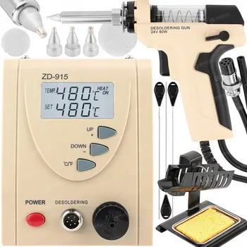 Páječka ODSÁVACÍ PÁJECÍ STANICE ZD-915 S PŘESNÝM ODSÁVAČEM CÍNU