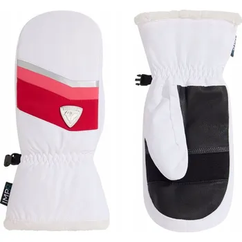 Rukavice Dámské lyžařské rukavice Rossignol New Piste Mittens White - L