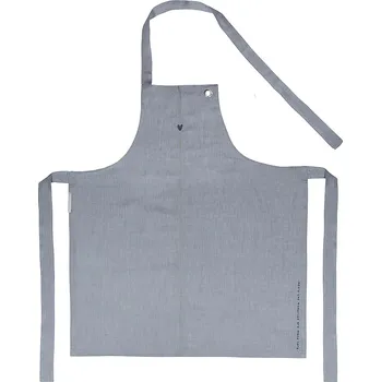 Kuchyňská zástěra Bastion Collections Zástěra APRON BLUE NATUREL, 100% bavlna b470066
