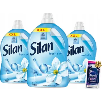 Aviváž Silan Fresh Sky tekutá aviváž 390 pr 2,86 l x 3 + Dárek