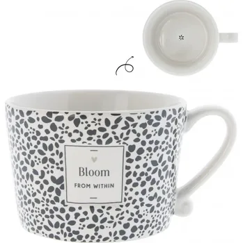 Bastion Collections Hrnek BLOOM FROM WITHIN in black, 300ml b320081