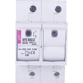 ETI Pojistkový odpínač 2P 63A STV D02 002271003