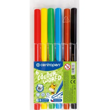 Popisovače Centropen 7550/6 - sada 6 ks
