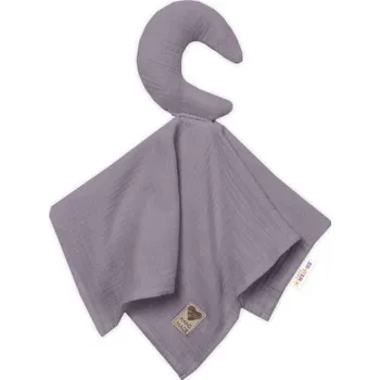 Dětský pokoj Mušelínový mazlíček, přítulníček Měsíček, šedý