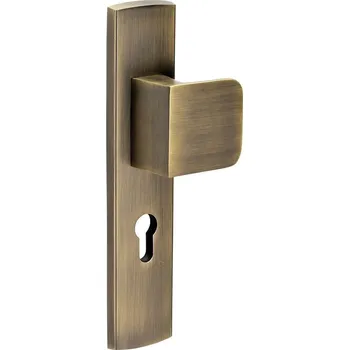 Stavební výplň Klika Via PZ90 patina