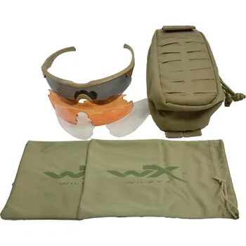 Sluneční brýle Brýle SABER ADVANCED sada 3 skla TAN rám s pouzdrem použité (Brýle SABER ADVANCED sada 3 skla TAN rám s pouzdrem použité)