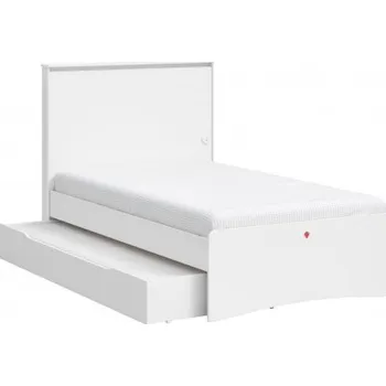 Postel Studentská postel 120x200cm s přistýlkou Vendella - bílá
