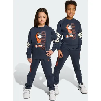 ADIDAS Dětská souprava Disney Mickey Mouse Jogger 7 LET FIALOVÁ|ORANŽOVÁ|ŽLUTÁ