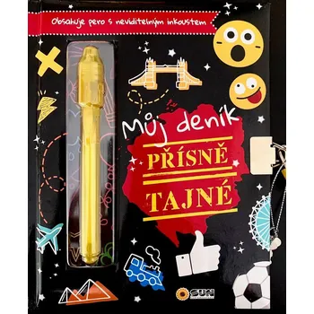 Zápisník Nakladatelství SUN Můj tajný deník na klíček