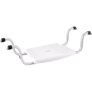 Koupelnové sedátko Nastavitelné sprchové sedátko - bílá