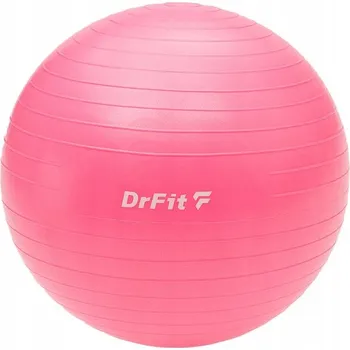Gymnastický míč DrFit DF GB-001-1 45 cm růžový fitness a rehabilitační Gymnastický míč