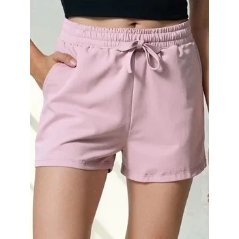 Sinsay - Kraťasy s vázáním v pase soft touch - pastelová růžová - 989AL-03X - 989AL-03X-S